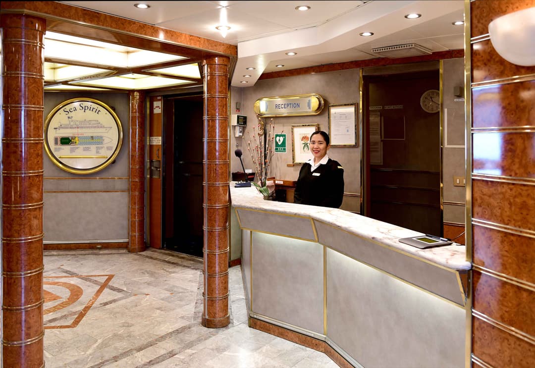 Poseidon Expeditions Sea Spirit Reception