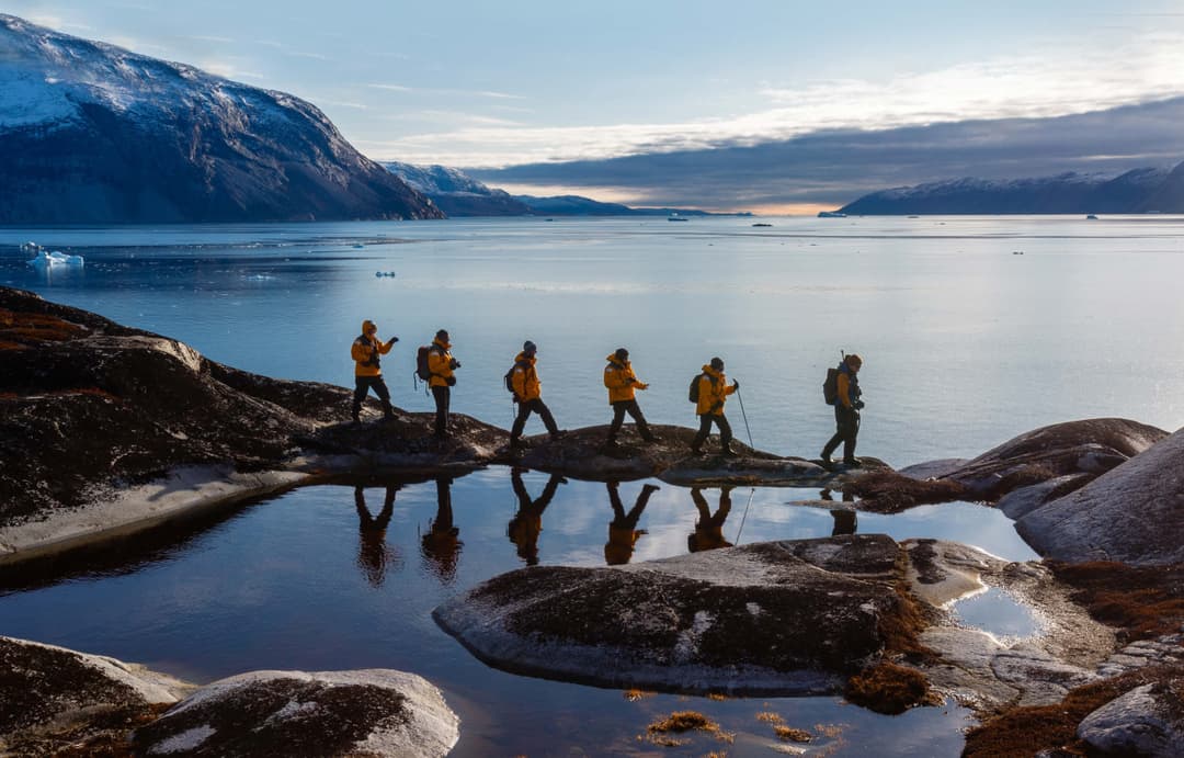 Quark Expeditions Heli Hiking Greenland Credit Nicky Souness