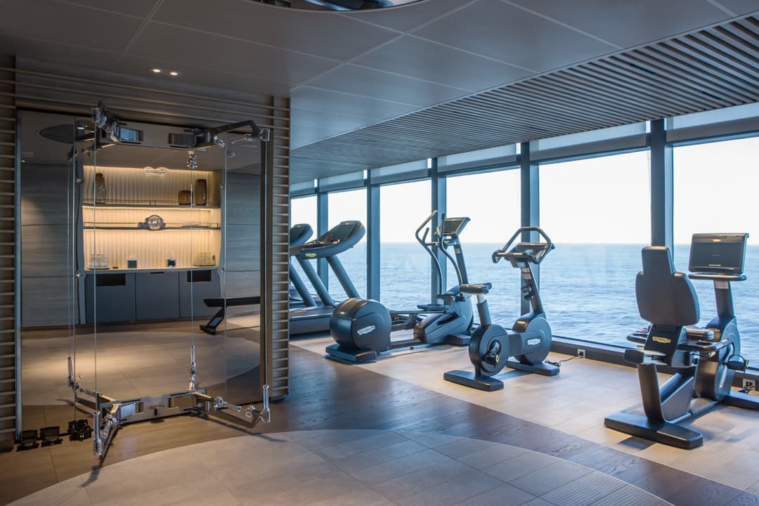 Ponant Le Commandant Charcot Gym ©Ponant, Credit. Gilles Trillard