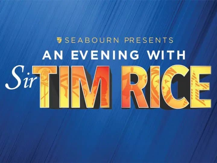 Seabourn Sojourn An Evening With Tim Rice