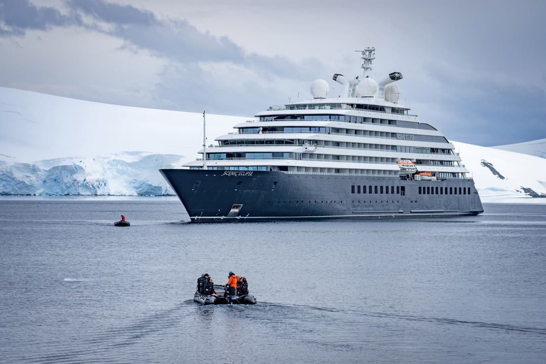 Scenic Ocean Cruises Scenic Eclipse Port Lockroy ©Benn Berkeley 1