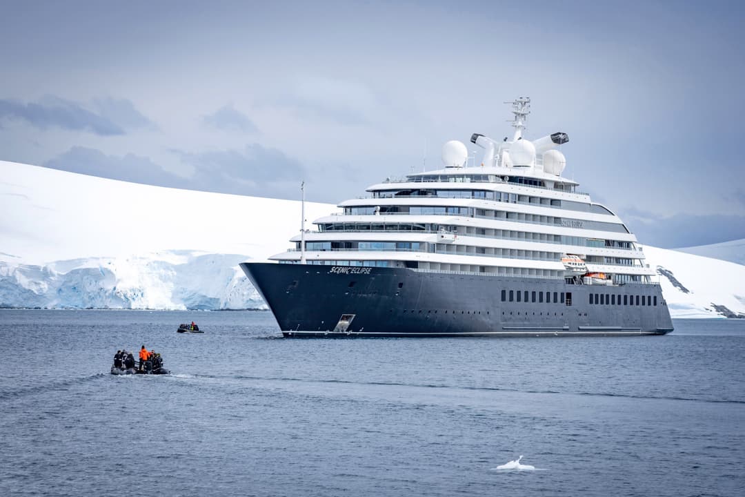Scenic Ocean Cruises Scenic Eclipse Port Lockroy ©Benn Berkeley 0