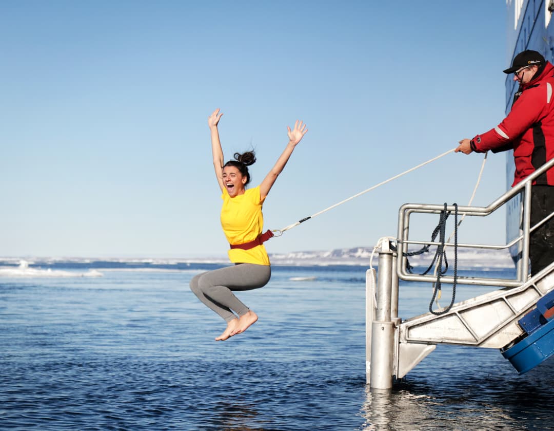 Quark Expeditions, Polar Plunge 3 ©Acacia Johnson