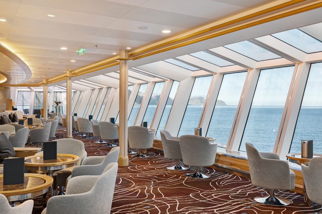 Hx Hurtigruten Expeditions Ms Fram Explorer Lounge & Bar 10 ©Espen Mills