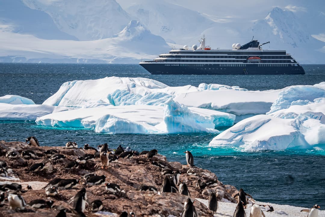 Atlas Ocean Voyages World Navigator Antarctica Exterior ©Atlas Ocean Voyages