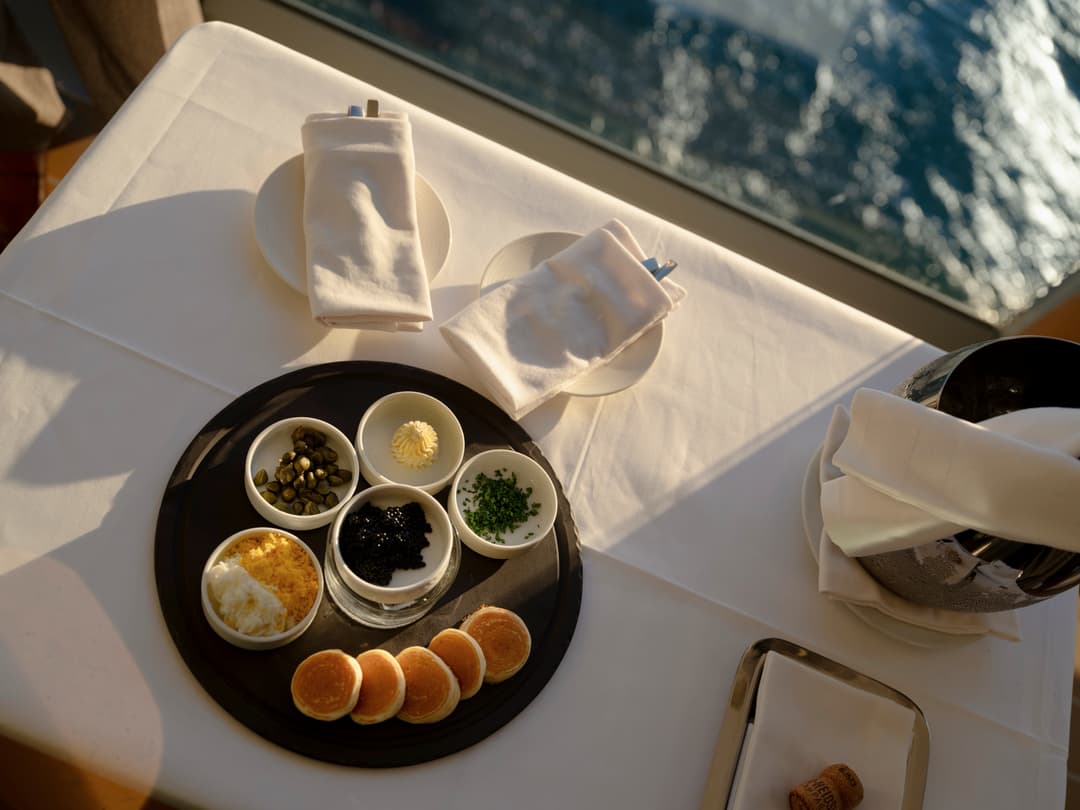 Silversea In Suite Dining Room Service ©Silversea Cruises Ltd. 2