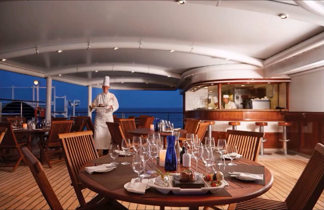 Heritage Expeditions Heritage Discoverer Outside Grill