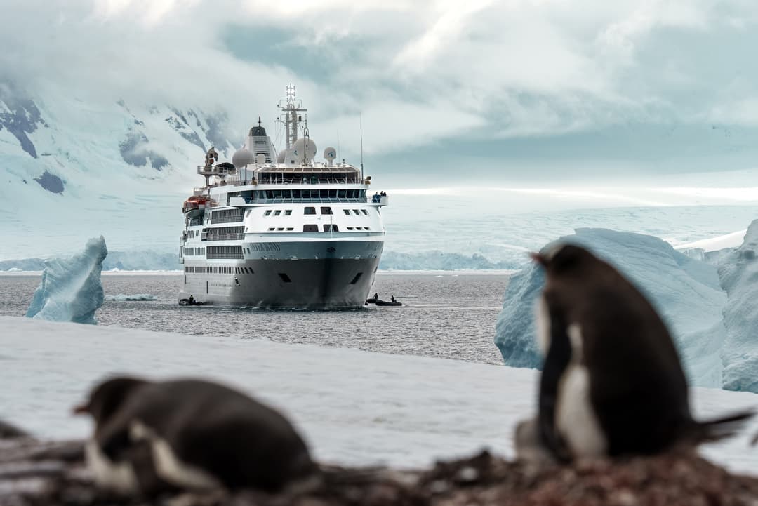 Silversea Cruises Silver Wind Antarctica Exterior 1 ©Silversea Cruises Ltd