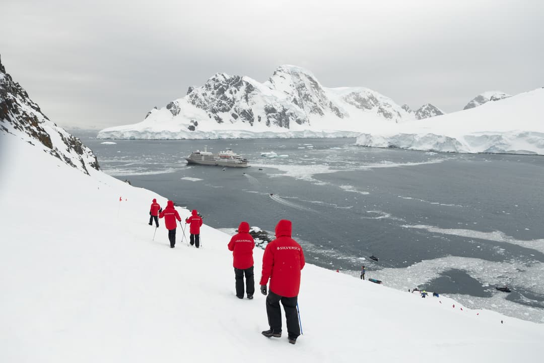 Silversea Cruises Silver Wind Antarctica Orne Harbour Hike ©Silversea Cruises Ltd