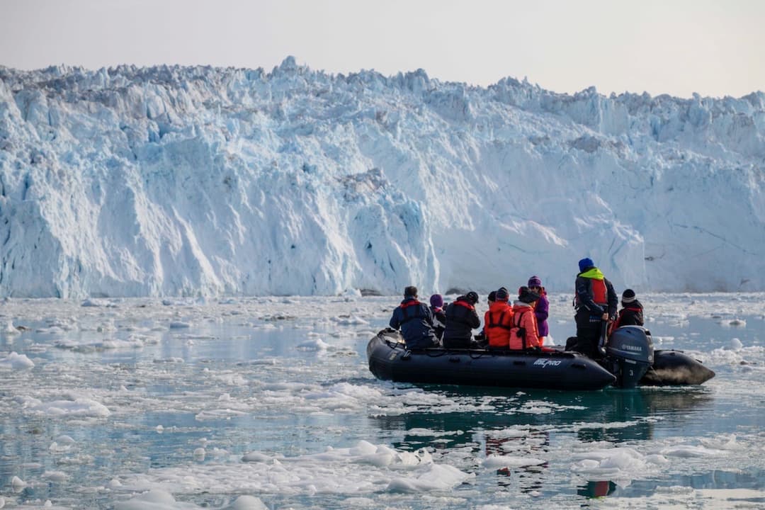 Polar Latitudes Expeditions Eqip Sermia Zodiak