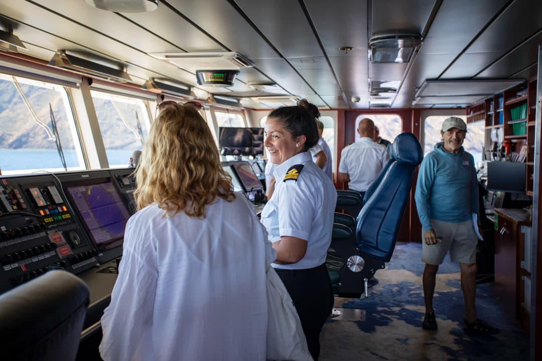 Ng Lindblad Expeditions National Geographic Orion Bridge 1