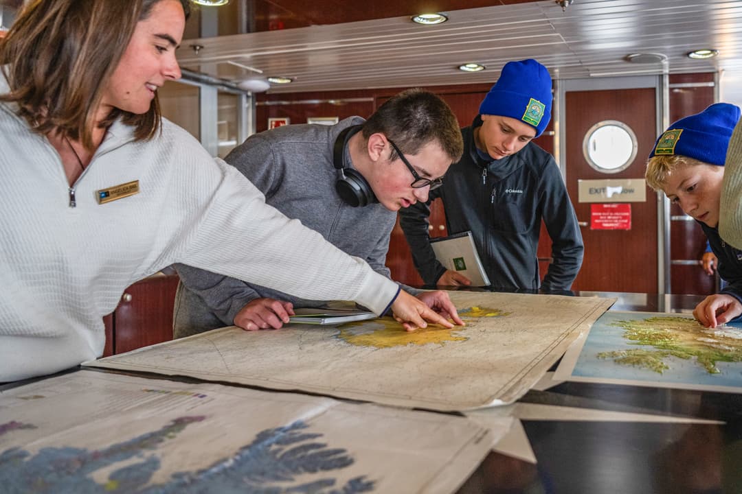 Ng Lindblad Expeditions National Geographic Explorer Chart Room 1
